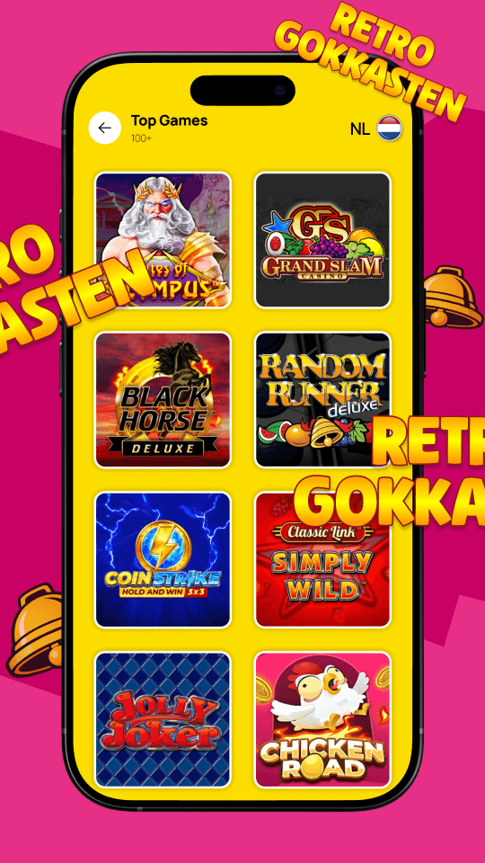 Retro Gokkasten Screenshot